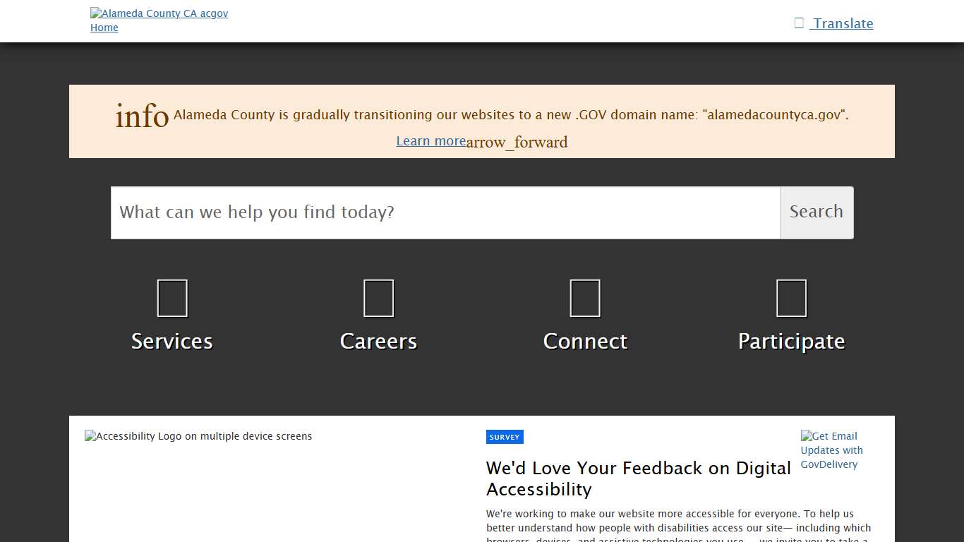 Home | Alameda County Government